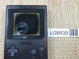 GameBoy Pocket Black Console Nintendo Japan - With Defects LG9535