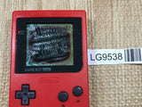 GameBoy Pocket Red Console Nintendo Japan - With Defects LG9538