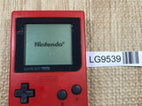 GameBoy Pocket Red Console Nintendo Japan - Tested Working LG9539