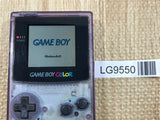 GameBoy Color Clear Purple Console Nintendo Japan - With Defects LG9550