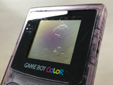 GameBoy Color Clear Purple Console Nintendo Japan - With Defects LG9552