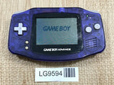 GameBoy Advance Midnight Blue Console Nintendo Japan - With Defects LG9594