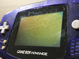 GameBoy Advance Midnight Blue Console Nintendo Japan - With Defects LG9594
