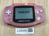 GameBoy Advance Milky Pink Console Nintendo Japan - With Defects LG9596