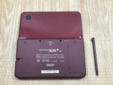 Nintendo DSi LL XL DS Wine Red Console Nintendo Japan - Tested Working LG9632