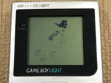 GameBoy Light Silver Console Nintendo Japan - With Defects LG9637
