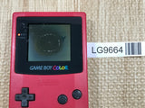 GameBoy Color Red Console Nintendo Japan - With Defects LG9664