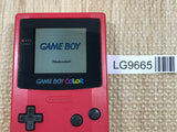 GameBoy Color Red Console Nintendo Japan - With Defects LG9665