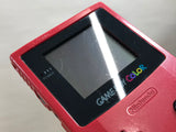 GameBoy Color Red Console Nintendo Japan - Tested Working LG9666