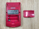 GameBoy Color Red Console Nintendo Japan - Tested Working LG9666