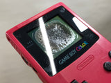 GameBoy Color Red Console Nintendo Japan - With Defects LG9667