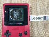 GameBoy Color Red Console Nintendo Japan - With Defects LG9667