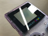 GameBoy Color Clear Purple Console Nintendo Japan - With Defects LG9673