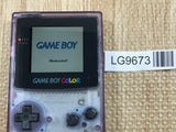 GameBoy Color Clear Purple Console Nintendo Japan - With Defects LG9673