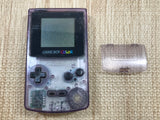 GameBoy Color Clear Purple Console Nintendo Japan - With Defects LG9678