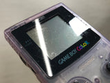 GameBoy Color Clear Purple Console Nintendo Japan - Tested Working LG9680