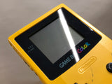 GameBoy Color Yellow Console Nintendo Japan - Tested Working LG9682