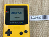 GameBoy Color Yellow Console Nintendo Japan - Tested Working LG9683