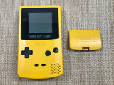 GameBoy Color Yellow Console Nintendo Japan - Tested Working LG9683