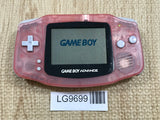 GameBoy Advance Milky Pink Console Nintendo Japan - With Defects LG9699