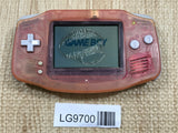 GameBoy Advance Milky Pink Console Nintendo Japan - With Defects LG9700