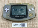 GameBoy Advance Milky Blue Console Nintendo Japan - With Defects LG9715
