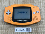 GameBoy Advance Orange Console Nintendo Japan - With Defects LG9720