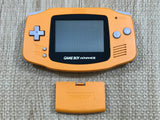 GameBoy Advance Orange Console Nintendo Japan - Tested Working LG9722