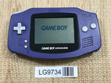 GameBoy Advance Violet Console Nintendo Japan - With Defects LG9734