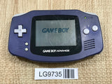 GameBoy Advance Violet Console Nintendo Japan - With Defects LG9735