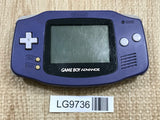 GameBoy Advance Violet Console Nintendo Japan - Not Working LG9736