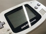 GameBoy Advance White Console Nintendo Japan - Tested Working LG9741