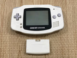 GameBoy Advance White Console Nintendo Japan - Tested Working LG9741