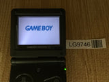 GameBoy Advance SP Onyx Black Console Nintendo Japan - Tested Working LG9746