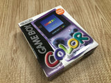 GameBoy Color Clear Purple Console Boxed Nintendo Japan - Tested Working LG9748