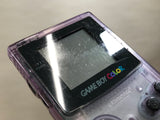 GameBoy Color Clear Purple Console Boxed Nintendo Japan - Tested Working LG9748