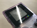 GameBoy Color Clear Purple Console Boxed Nintendo Japan - Tested Working LG9748