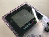 GameBoy Color Clear Purple Console Boxed Nintendo Japan - Tested Working LG9748