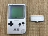 GameBoy Pocket Silver Console Nintendo Japan - With Defects LH1010