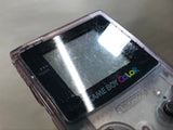 GameBoy Color Clear Purple Console Nintendo Japan - Tested Working LH1023