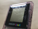 GameBoy Color Clear Purple Console Nintendo Japan - Tested Working LH1023
