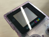 GameBoy Color Clear Purple Console Nintendo Japan - Tested Working LH1025