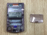 GameBoy Color Clear Purple Console Nintendo Japan - Tested Working LH1025