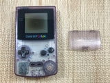 GameBoy Color Clear Purple Console Nintendo Japan - With Defects LH1026