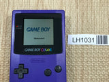 GameBoy Color Purple Console Nintendo Japan - Tested Working LH1031