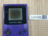 GameBoy Color Purple Console Nintendo Japan - With Defects LH1033