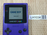 GameBoy Color Purple Console Nintendo Japan - Tested Working LH1034