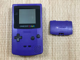 GameBoy Color Purple Console Nintendo Japan - Tested Working LH1034
