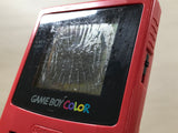 GameBoy Color Red Console Nintendo Japan - Not Working LH1040
