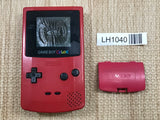 GameBoy Color Red Console Nintendo Japan - Not Working LH1040